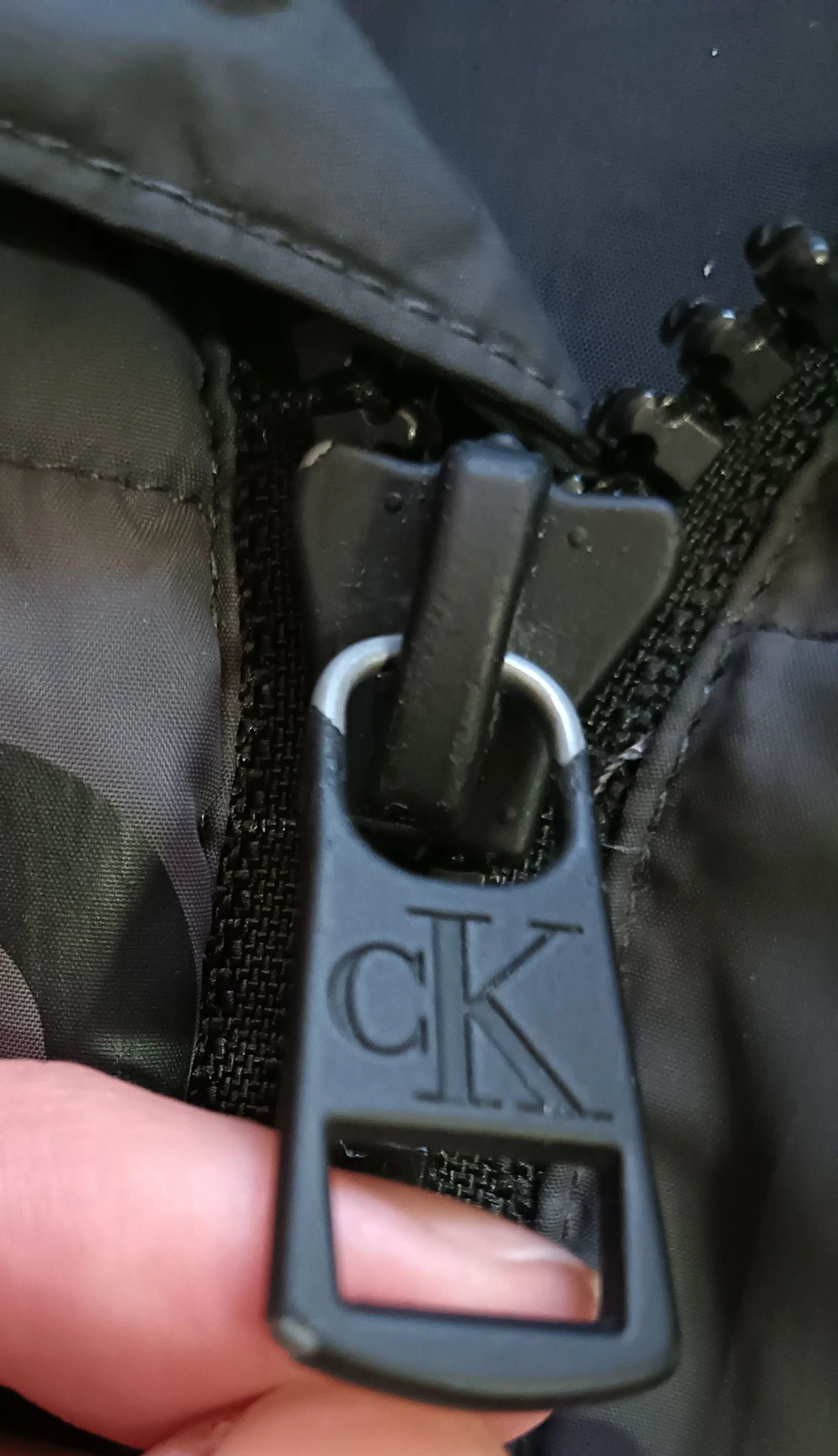 Puffer Calvin Klein Antracita Size M Premium  – photo 11